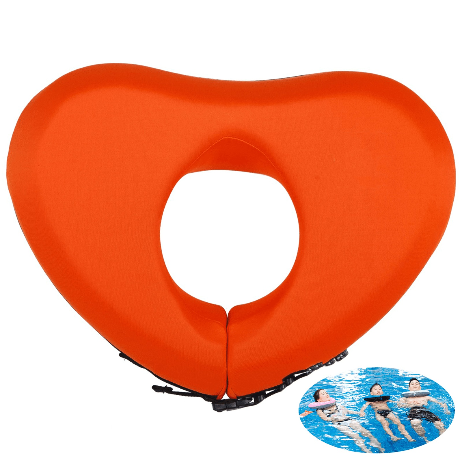 Ueasy Love Shaped Swimming Pool Floating with Locking Collar for Arm ...