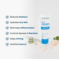 thumbnail image 4 of Grahams Natural C+ Eczema & Dermatitis Cream for Dry Skin & Itch Relief, Steroid-Free (4.23oz Tube), 4 of 8