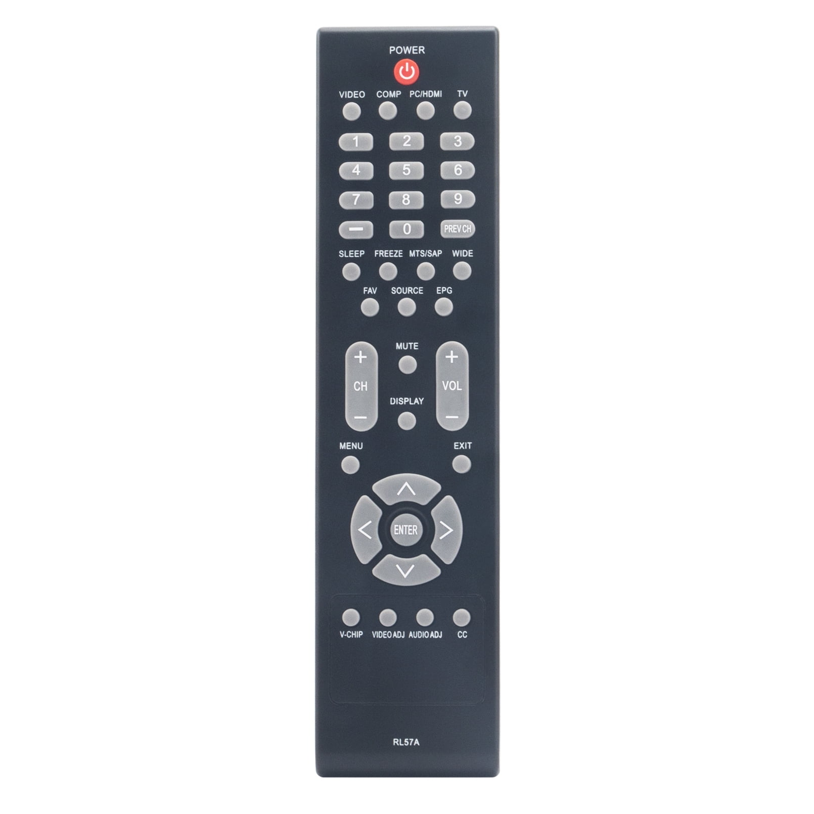 New VIZIO Remote for RL57A AOC TV Remote L19W861 L22W861 L26W861 L32W861 L47H861 