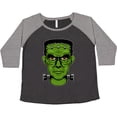 thumbnail image 3 of Inktastic Halloween Frankenstein Head Women's Plus Size T-Shirt, 3 of 5