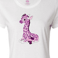 thumbnail image 4 of Inktastic Girl Giraffe Women's T-Shirt, 4 of 5