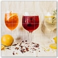 thumbnail image 1 of Picture-Tiles.com: Wine Ceramic Tile Wall Mural WAL501202-55L. 40"W x 40"H using (25) 8" x 8" Ceramic Tiles-Satin Finish, 1 of 3