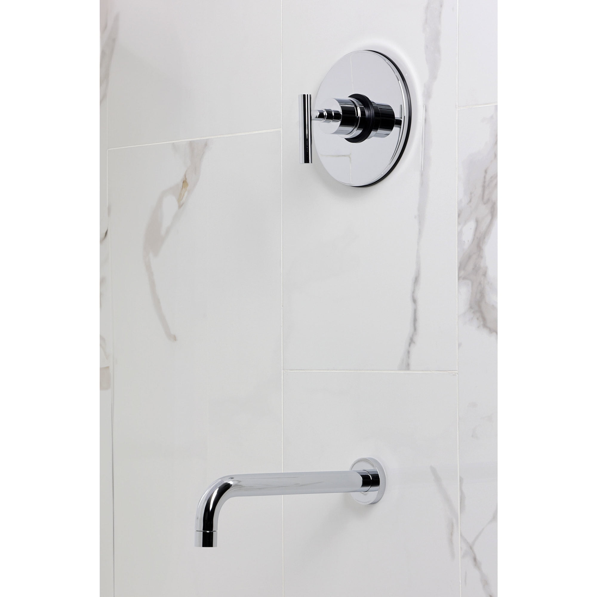 Kingston Brass KB6331CMLTO Manhattan Single-Handle Pressure Balanced Tub Faucet in Polished Chrome