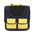 thumbnail image 2 of Mochila para transportar mascotas diseño transpirable plegable y ventilado Mochila para transportar perros Gran espacio para caminatas para viajar para gatos pequeños para ANGGREK Otros, 2 of 8
