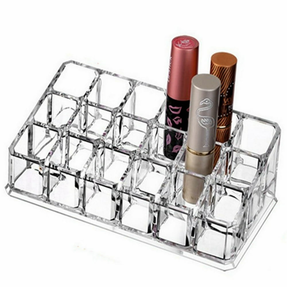 18/36 Compartment Acrylic Lipstick Holder Cosmetic Makeup Lipstick