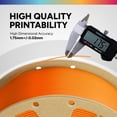 thumbnail image 3 of Filamento para impresora 3D OVERTURE PLA de 1,75 mm, bobina de 1 kg, color naranja, 3 of 8