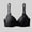 Black, variant on Fatuov Wireless Bras for Women Full Coverage Push-Up Bralettes for Casual Sexy Solid Color Seamless Bras 36C, Black