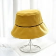 thumbnail image 2 of SikaFu Spring and summer new fishermen hat ladies leisure joker bucket hat sunscreen sunshade hat outdoor travel bucket hat, 2 of 6