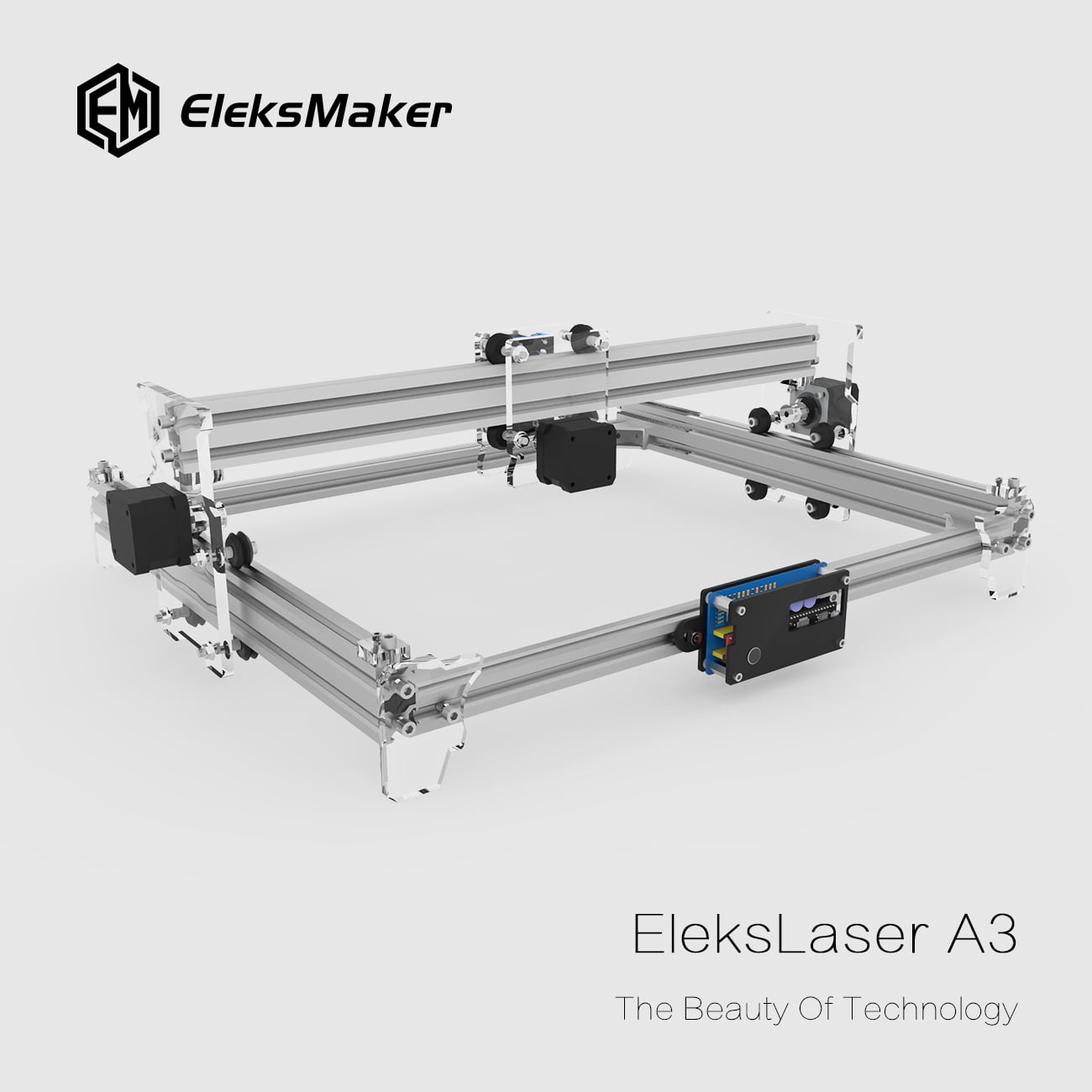 EleksMaker EleksLaser A3 Pro 2500mw Desktop USB Las er Engraving Machine 