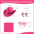thumbnail image 3 of Trajes de vaquera para niñas, disfraz western de Dwieey, 5 a 6 unidades, 3 of 7