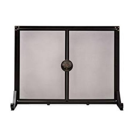 Large Greenwood Fireplace Fire Screen With Doors Walmart Com