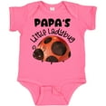 thumbnail image 3 of Inktastic Papa's Little Ladybug Boys or Girls Baby Bodysuit, 3 of 5
