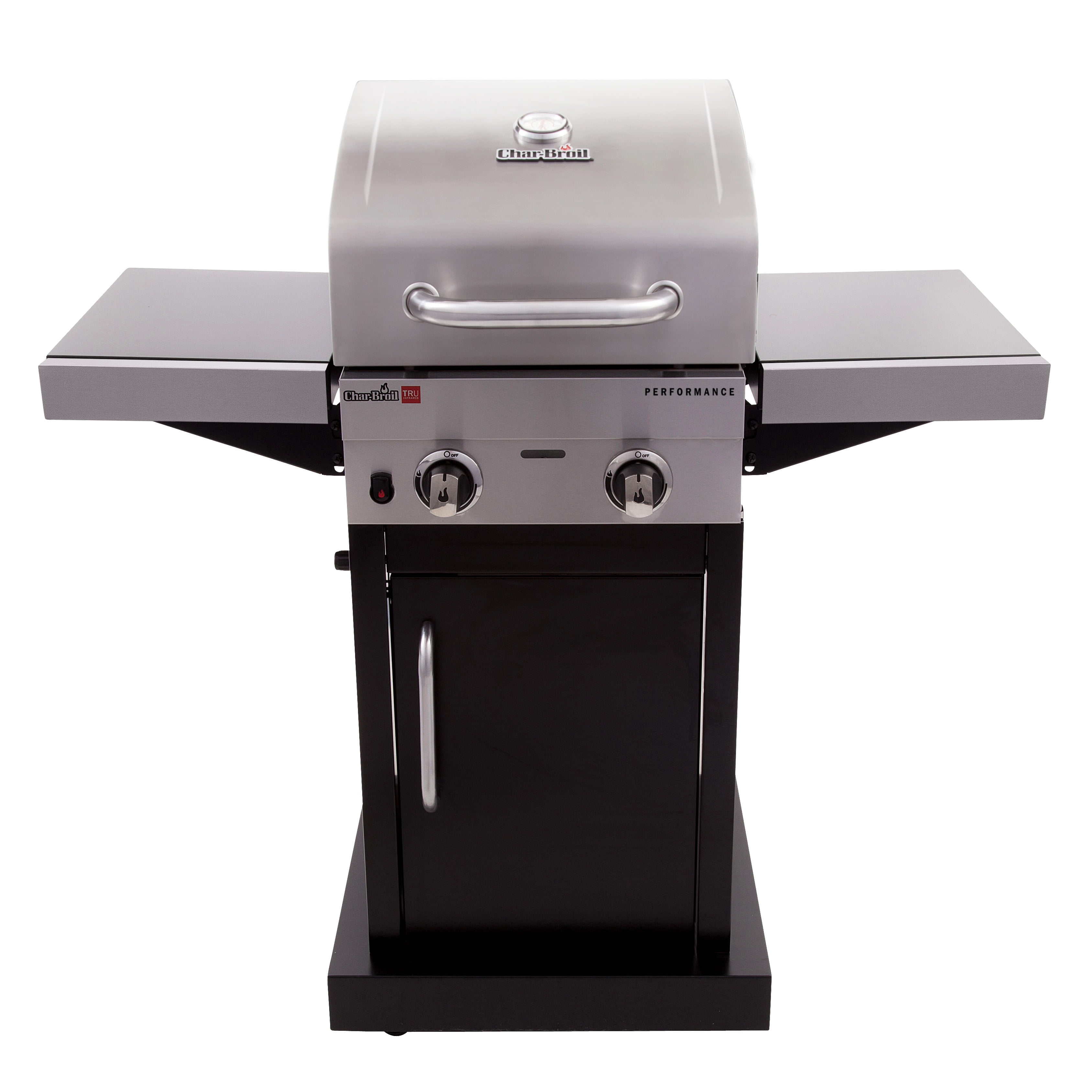 Char-Broil Performance TRU-Infrared 2-Burner Gas Grill, Stainless Steel Two Burner Stainless Steel Gas Grills