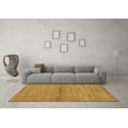 thumbnail image 3 of Ahgly Company Indoor Square Abstract Brown Modern Area Rugs, 8' Square, 3 of 4