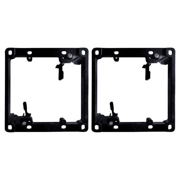 Soporte de montaje de bajo voltaje Best Mounts de 2 módulos, paquete de 2