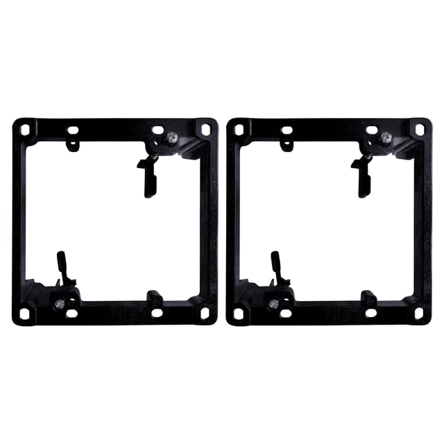 Soporte de montaje de bajo voltaje Best Mounts de 2 módulos, paquete de 2