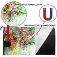 thumbnail image 6 of Watercolor Vine Plants Mailbox Cover Spring Floral Summer Flower Mailbox Covers Magnetic Boho Abstract Mailbox Cover Standard Size 18x21 Inch Blossom Mail Box Cover Outdoor Garden Decor, 6 of 6