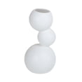 thumbnail image 2 of Jarrón de flores de cerámica para decoración del hogar, minimalista, artístico, moderno y sencillo. blanco, 2 of 9