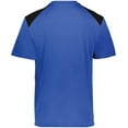 thumbnail image 5 of Holloway 223501.289.2XL Momentum Team T-Shirt, Royal & Black - 2XL, 5 of 5