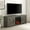 Graywash, variant on Crosley Furniture Gordon Wood TV stand for TVs up to 58" w/ Fireplace in Black