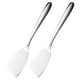 thumbnail image 4 of Espátula de Metal de 2 uds, espátula para pescado de acero inoxidable, espátula para cocina, espátula para Pizza, aleta, 4 of 5