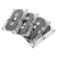 thumbnail image 1 of LEEYNEER 4 Pcs Cassette Audio Cassettes de Musique Cassettes Transparentes, 1 of 8