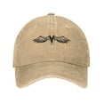 thumbnail image 4 of ZICANCN Gothic Angel Graffiti Adjustable Baseball Cap Women , Hats for Men Adult Washed Cotton Denim Baseball Caps Fashion, 4 of 8