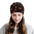 thumbnail image 2 of Easygdp Flamingo Knit Beanie, Soft Beanie Hat, Daily Beanie in Fine Knit for Women Men Winter, 2 of 7
