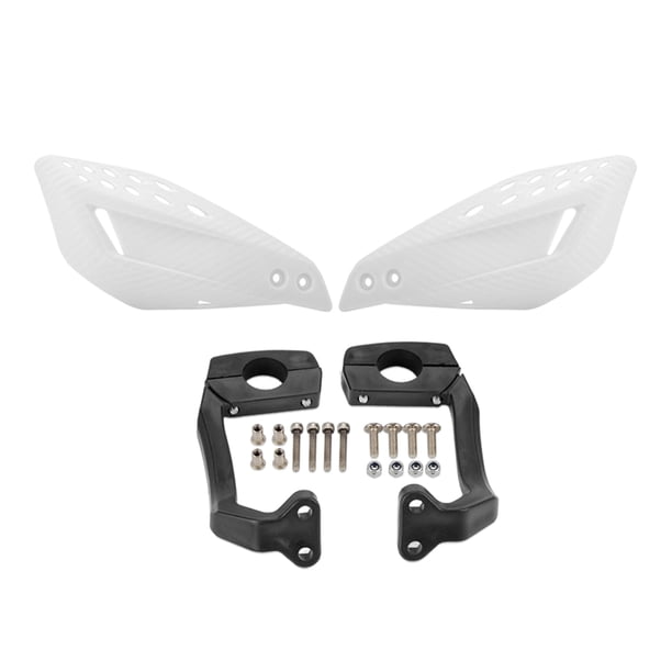 Protectores de mano universales para motocicleta Sunnimix 7/8 pulgadas 22 mm blanco