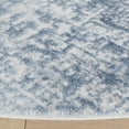 thumbnail image 3 of Safavieh Amelia Ian Abstract Area Rug, Ivory/Steel Blue, 6'7" x 6'7" Round, 3 of 10
