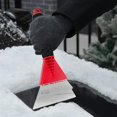 thumbnail image 4 of Car Ice Scraper, Car Windshield Scraper, Car Glass Scraper, Car Windshield Scraper Snow Scrapers, Snow Shovel De-Icing Tool 3 Pcs, 4 of 5