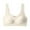 White, variant on Dreluolixuan 38c Bras for Women Seamless Wireless Bras Full Coverage Push Up Wide Straps Bralettes Breathable Casual Underwear