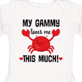 thumbnail image 4 of Inktastic Gammy Loves Me Grandchild Boys or Girls Long Sleeve Baby Bodysuit, 4 of 5