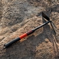 thumbnail image 1 of sdhkgrrt Garden Hoe, Garden Tool for Digging, Two Headed Hoe for Soil and Weeding, Steel Tool with Rubber Handle for Yard Work, Hand Tool for Planting and Cultivating, 1 of 7