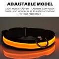 thumbnail image 4 of Light up Dog Collar Lights for Night Walking - LED Dog Collar Light Rechargeable Color Changing, Glow in The Dark Dog Collars Waterproof Glowing Dog Collars for Large Small Medium Dogs, 4 of 6