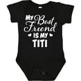 thumbnail image 3 of Inktastic My Best Friend is My Titi with Hearts Boys or Girls Baby Bodysuit, 3 of 5
