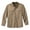Khaki, variant on Men's Sportsman's Flex Canvas Shirt Khaki LARGE