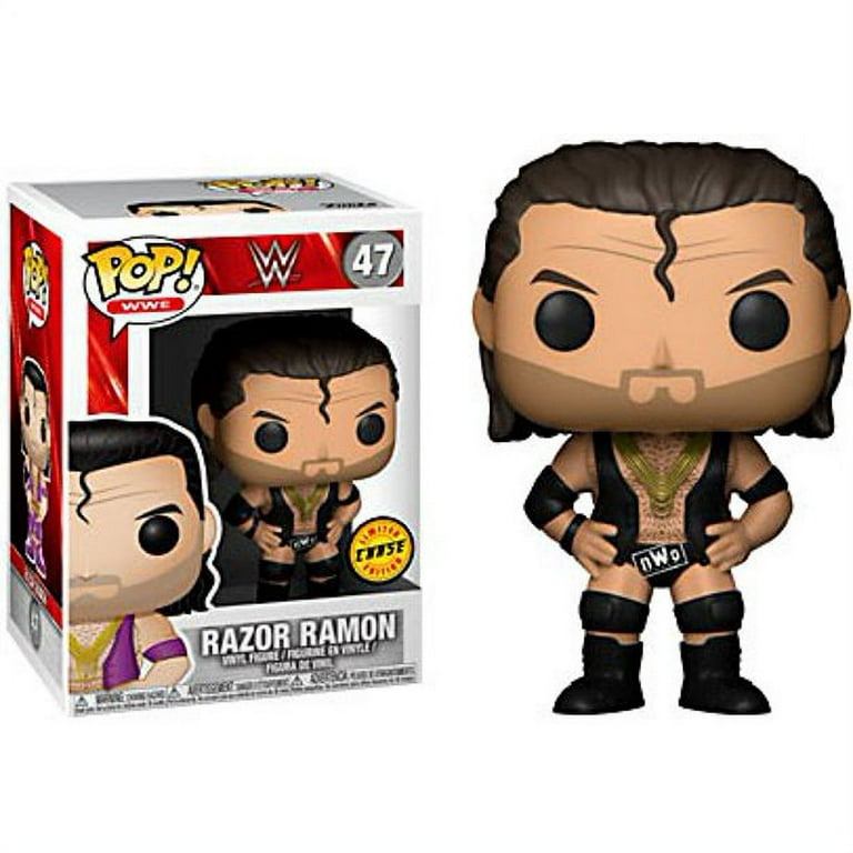 Funko POP WWE Wrestling Razor Ramon 47 Vinyl Figure Black Attire