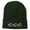 Olive, variant on Christmas Letter Ho Ho Ho Embroidered Beanie - Olive OSFM