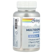 Solaray Multidophilus 12 Strain Probiotic | 20 Billion CFU | Healthy Gut Support | 50 Servings | 100 Enteric VegCaps