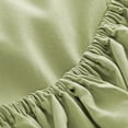 thumbnail image 4 of Bare Home Sage Microfiber Sheet Set, Wrinkle Resistant, Deep Pocket, Twin, 4 of 6