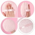 thumbnail image 2 of GIXUSIL 1Pcs Extra Large Powder Puff, Soft Reusable Body Powder Applicator, Ultra Soft Washable Round Velour Powder Puff, Oversize Dust Puffs for Women, Girl (Pink, 6''), 2 of 7