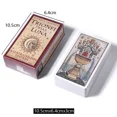 thumbnail image 5 of Trionfi della Luna Tarot, baraja de 78 cartas con guía en PDF, juego de cartas de adivinación, versión de viaje, 5 of 5