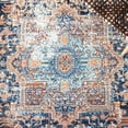 thumbnail image 6 of SAFAVIEH Aria Gligor Oriental Area Rug, Navy/Rust, 5'3" x 7'7", 6 of 8