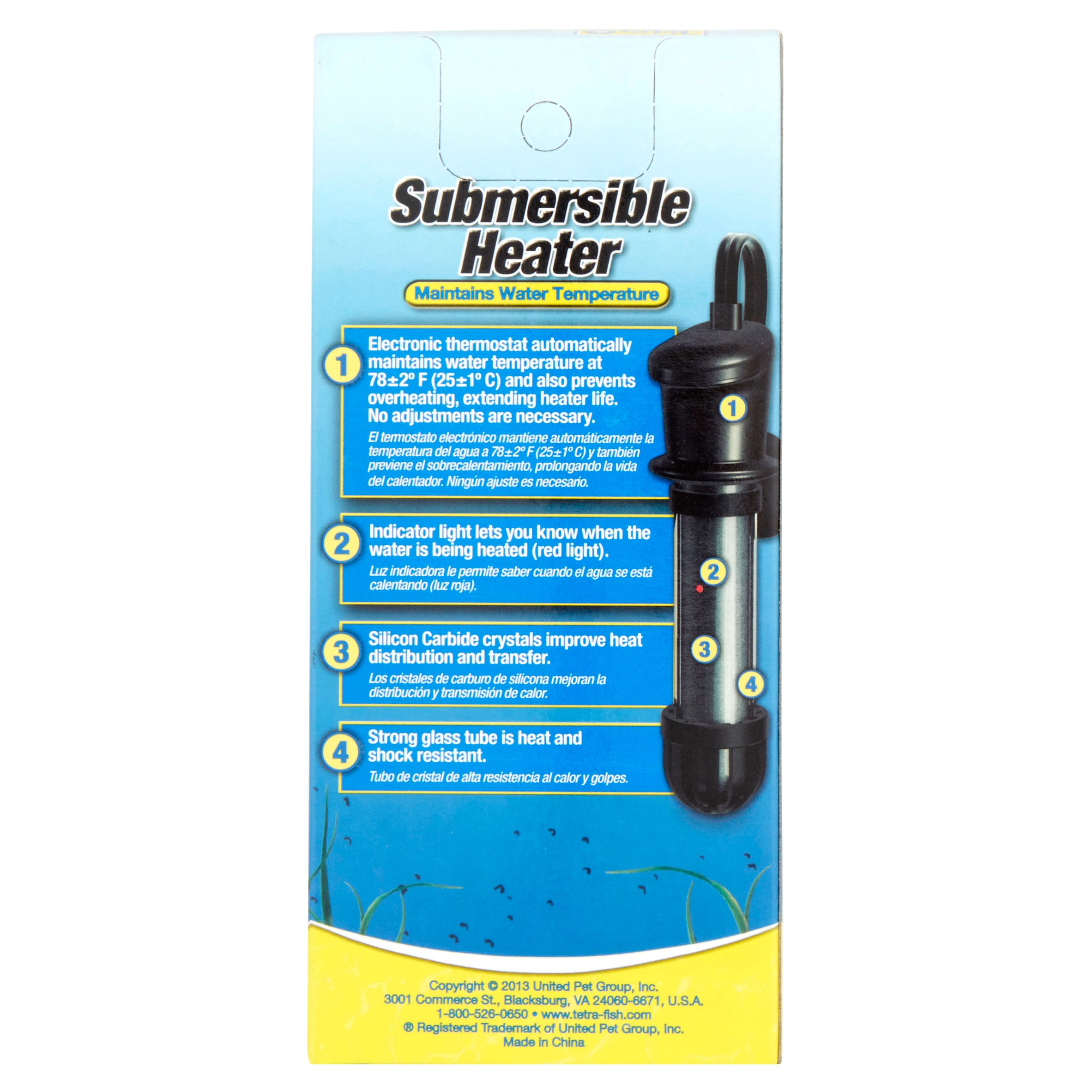 Tetra Submersible Aquarium Tank Heater, 10-30 Gallon, 100 Watts - image 4 of 7