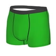 thumbnail image 2 of Bingfone Green Men'S Underwear - Casual Stretch Boxer Briefs-Large, 2 of 9