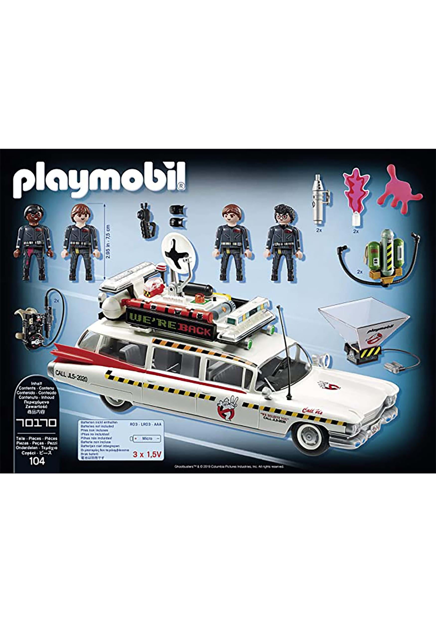 Playmobil Ghostbusters Ecto-1A Car Toy Set - Walmart.com