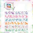 thumbnail image 3 of 1Box/6pcs Durability Waterproof Decorative Adhesive Tape Ideal for School Projects and Gift Packaging Adhesive Film Multicolor, 3 of 4