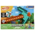 thumbnail image 2 of Nerf Minecraft Diamond Pickaxe Dart Blaster, 8 Nerf Elite Darts, Ages 8 and up, 2 of 5