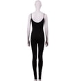 thumbnail image 2 of Vedolay Women's Summer Sleeveless O-Neck Rompers Solid Color Tight Jumpsuits,Black M, 2 of 5